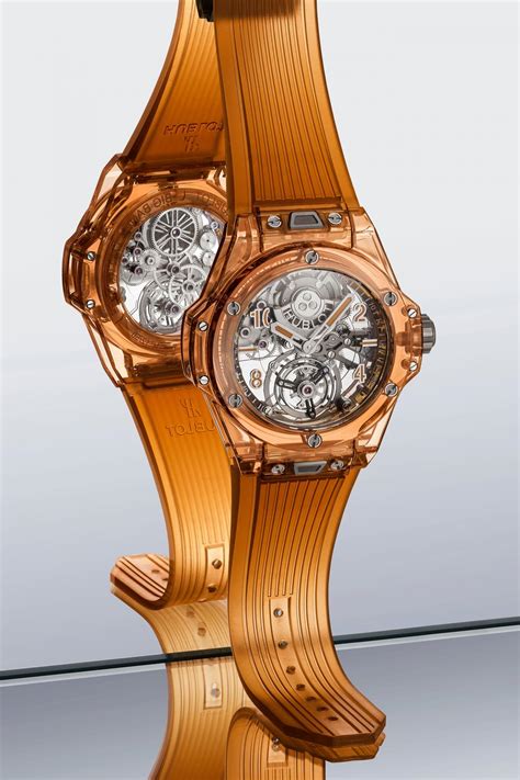 orange sapphire hublot|big bang automatic orange sapphire.